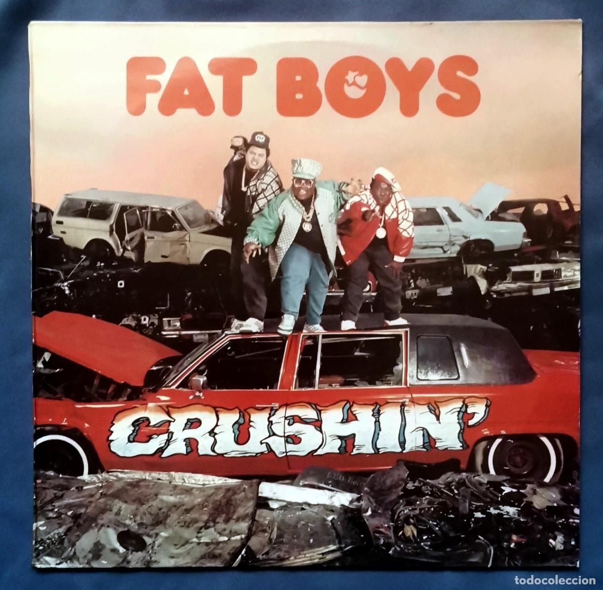 Discos de vinilo: Fat Boys &lrm;&ndash; Crushin LP 1987 espa&ntilde;a - Foto 1