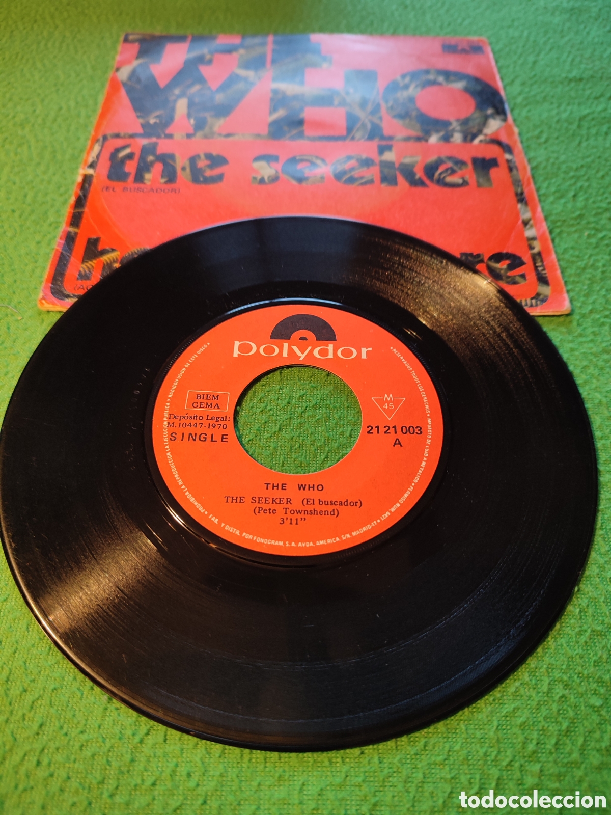 Discos de vinilo: The Who - The Seeker / Here for more - Foto 2