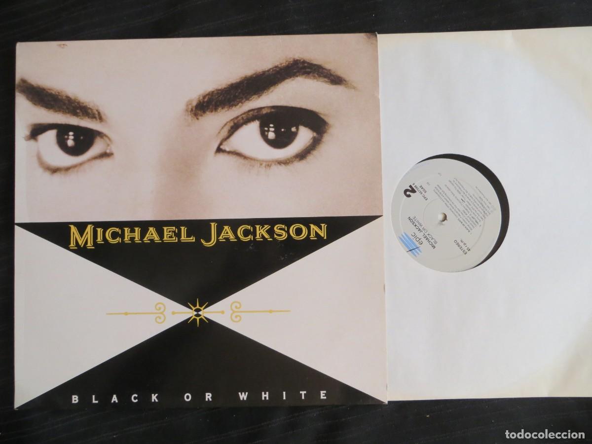 Discos de vinilo: Michael Jackson: Black Or White. (Espa&ntilde;a 1991 ) NUEVO !!!! - Foto 1