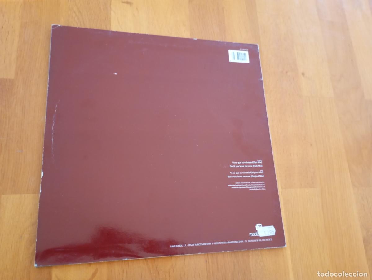 Discos de vinilo: Mirror-yo s&egrave; que tu volveras.maxi - Foto 2