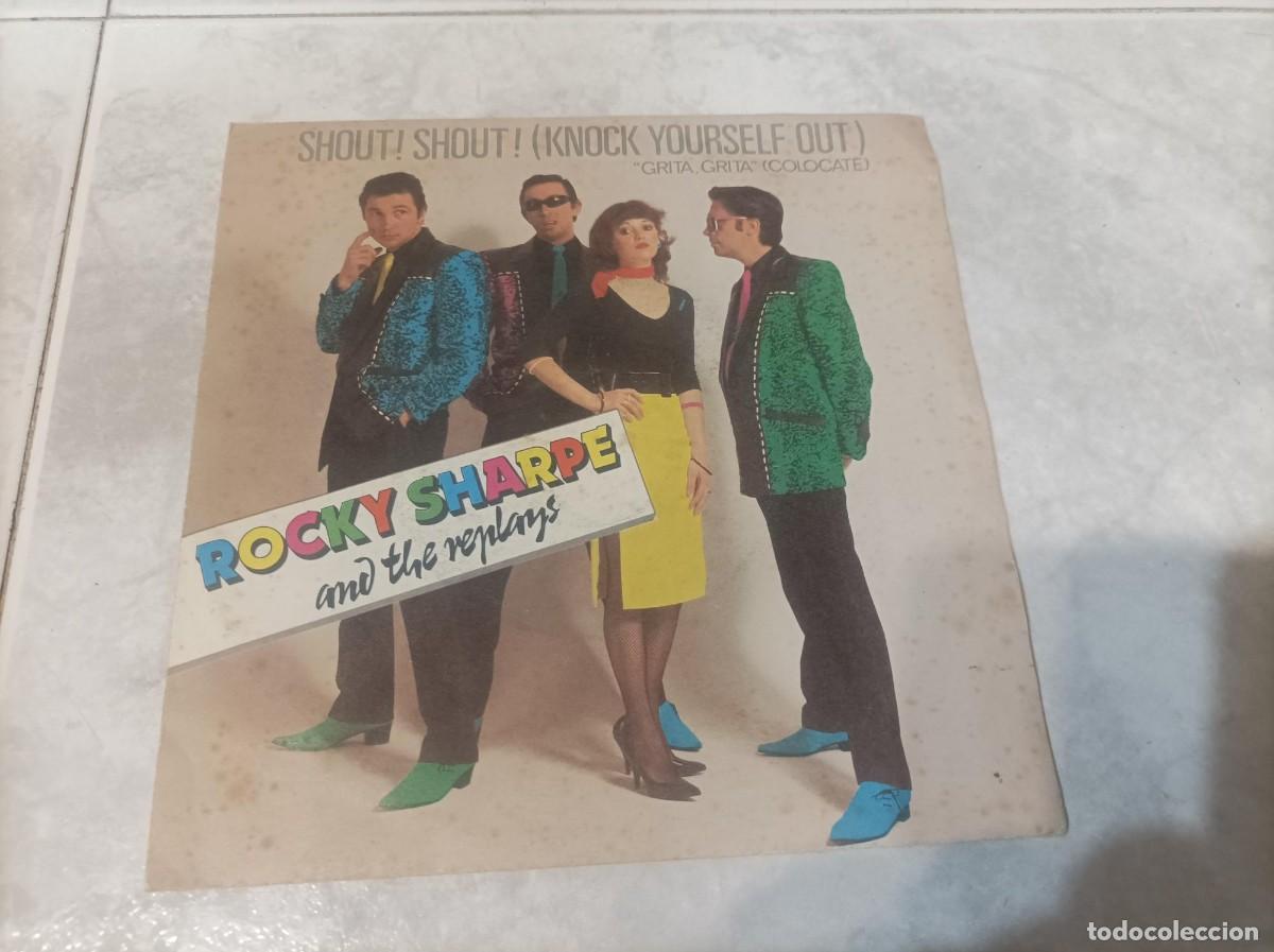 Discos de vinilo: Rocky Sharpe single -raro- - Foto 1