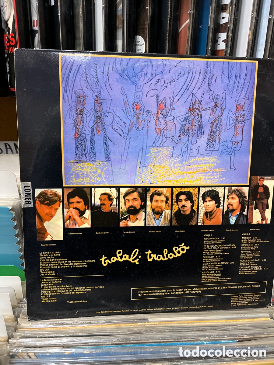 Discos de vinilo: quilapayun tralali tralala - Foto 2