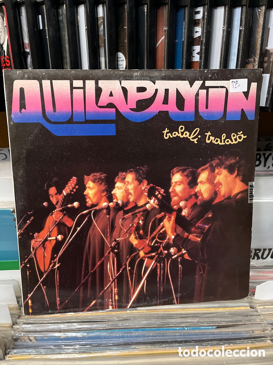 Discos de vinilo: quilapayun tralali tralala - Foto 1