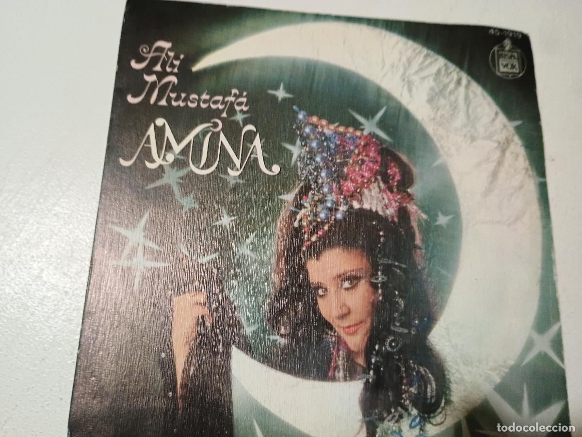 Dischi in vinile: Amina Al&iacute; Mustaf&aacute; este es el ay del amor, hispavox