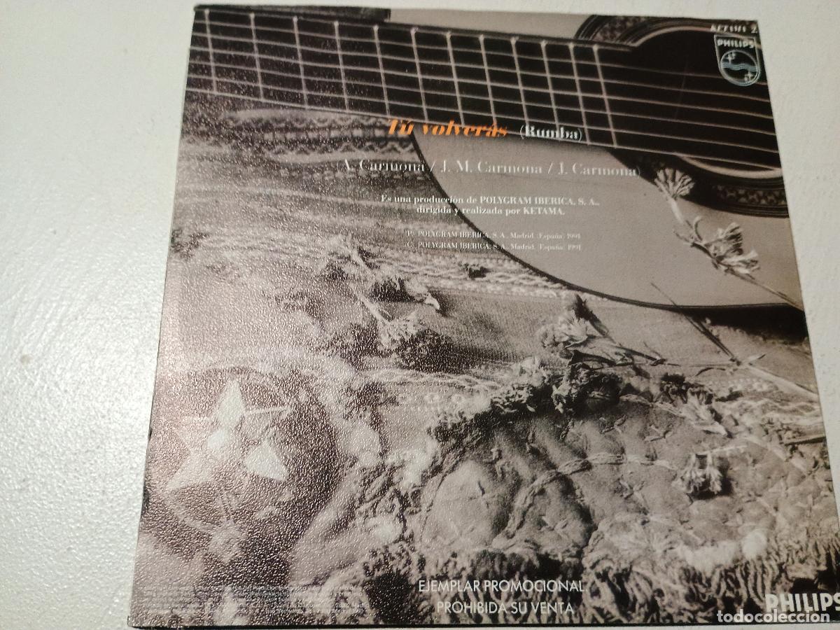 Discos de vinilo: Ketama T&uacute; Volver&aacute;s 1991 - Foto 4