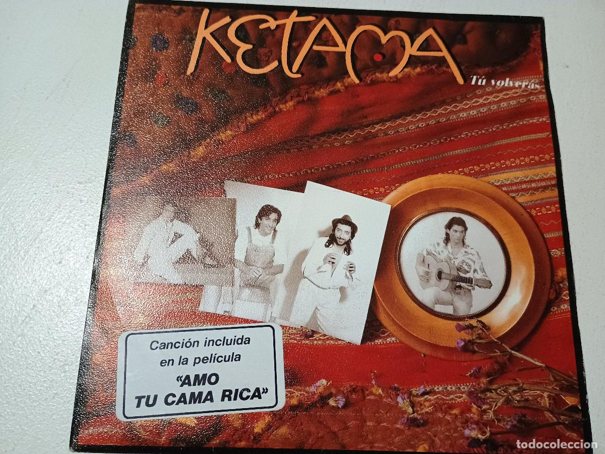 Discos de vinilo: Ketama T&uacute; Volver&aacute;s 1991 - Foto 1