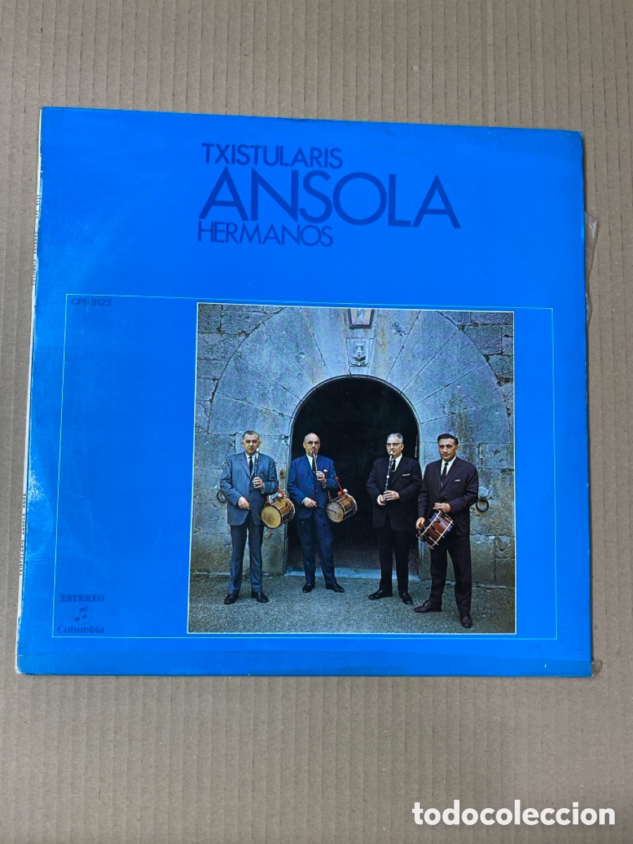 Discos de vinilo: LP TXISTULARES. ANSOLA HERMANOS. - Foto 1