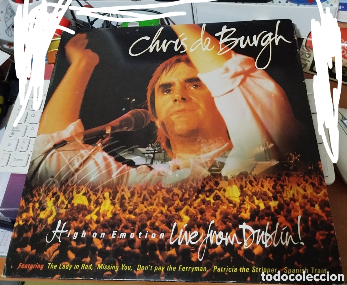 Discos de vinilo: Chris de Burgh - live from dublin. Doble LP - Foto 1