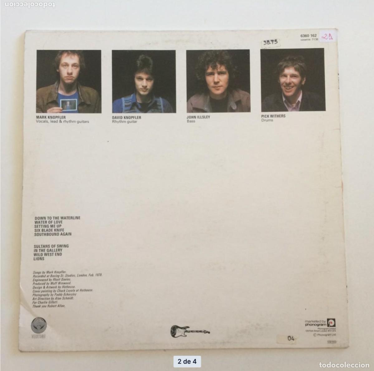 Discos de vinilo: Dire Straits &lrm;&ndash; Dire Straits , Scandinavia 1978 Vertigo - Foto 2