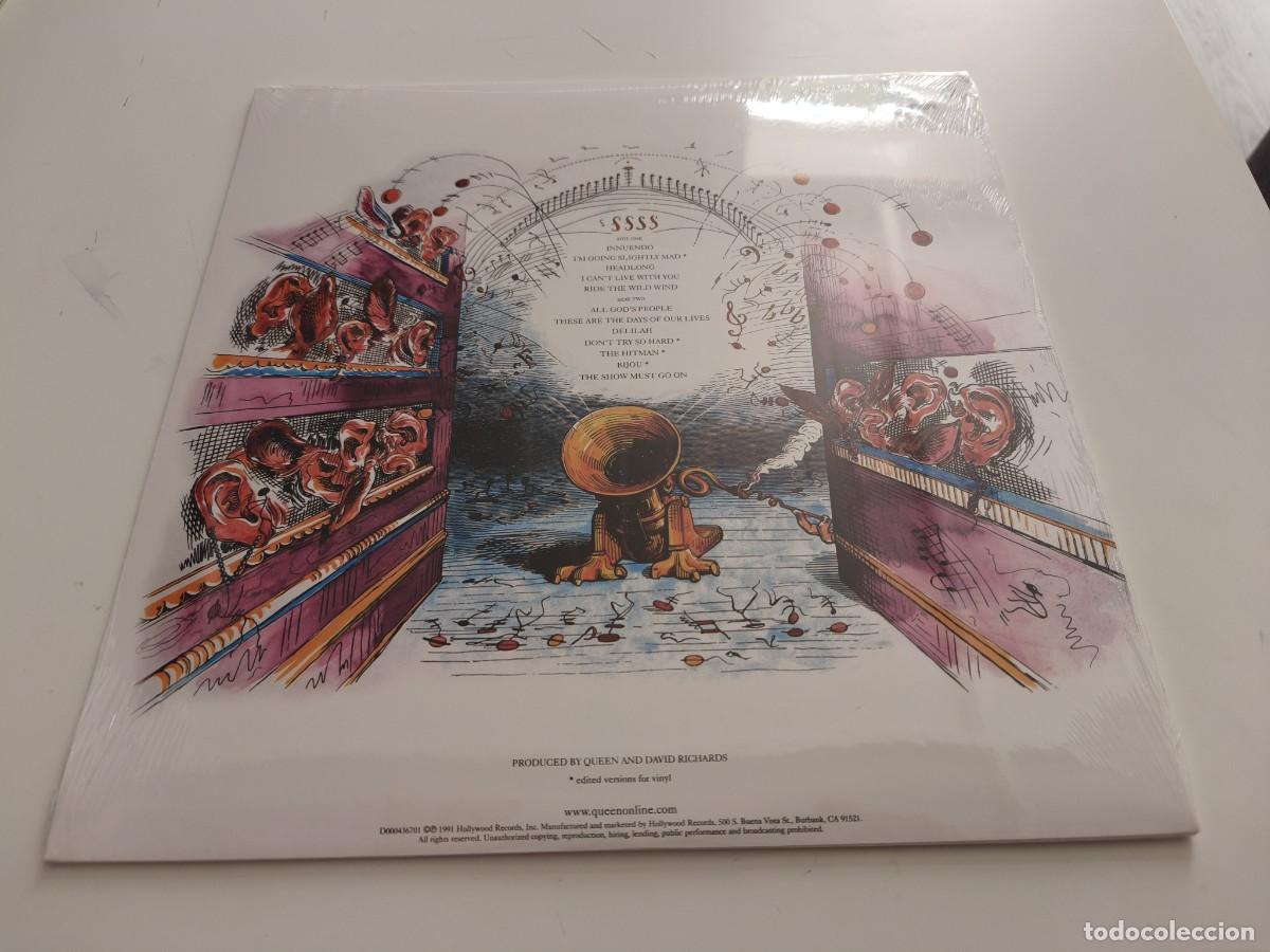 Discos de vinilo: VINILO DE QUEEN - INNUENDO - LEER CONDICIONES DE VENTA - Foto 2