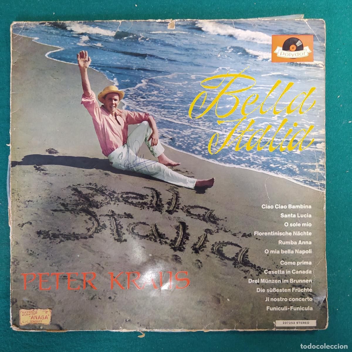 Discos de vinilo: Peter Kraus &ndash; Bella Italia - Foto 1