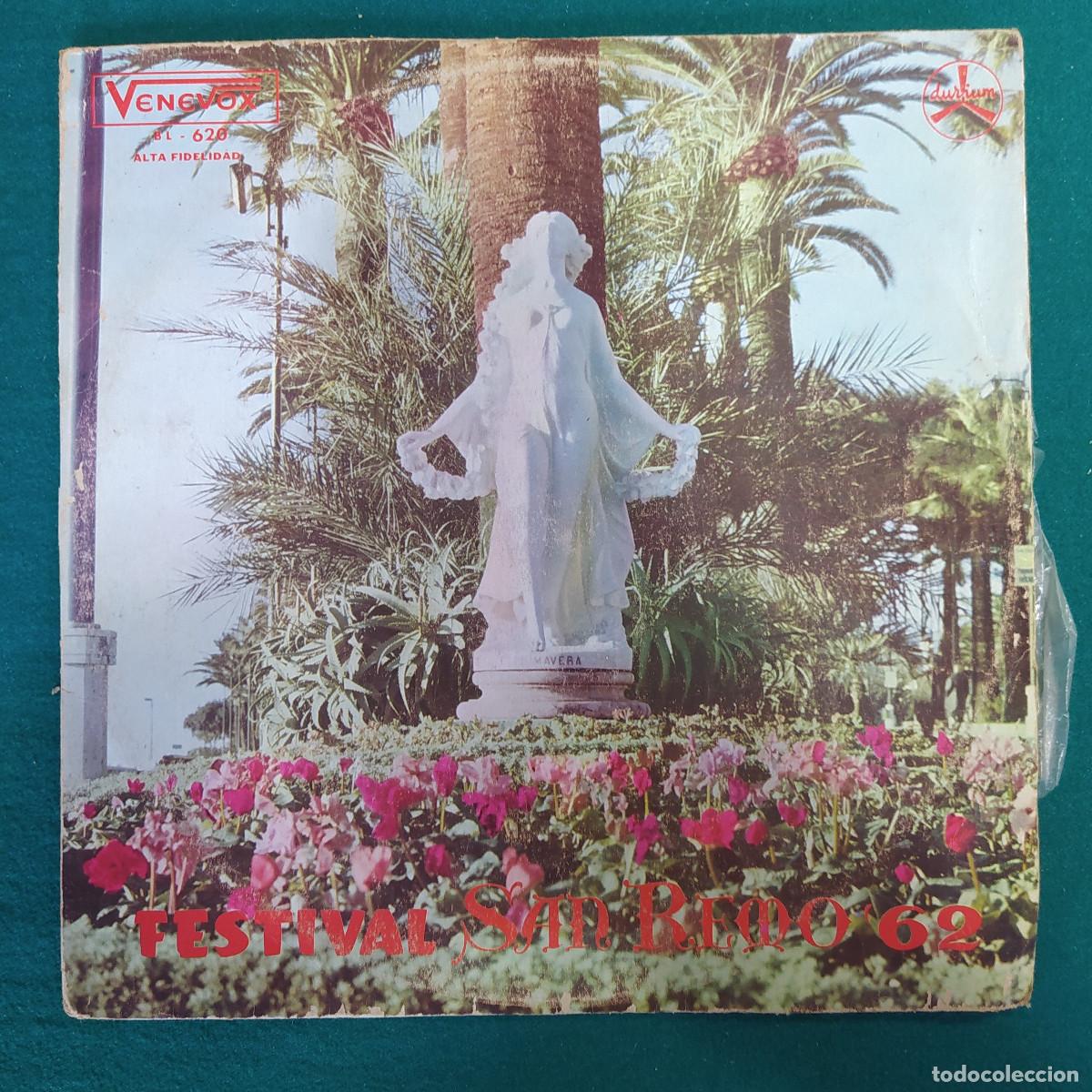 Discos de vinilo: FESTIVAL SAN REMO 1962 - Foto 1