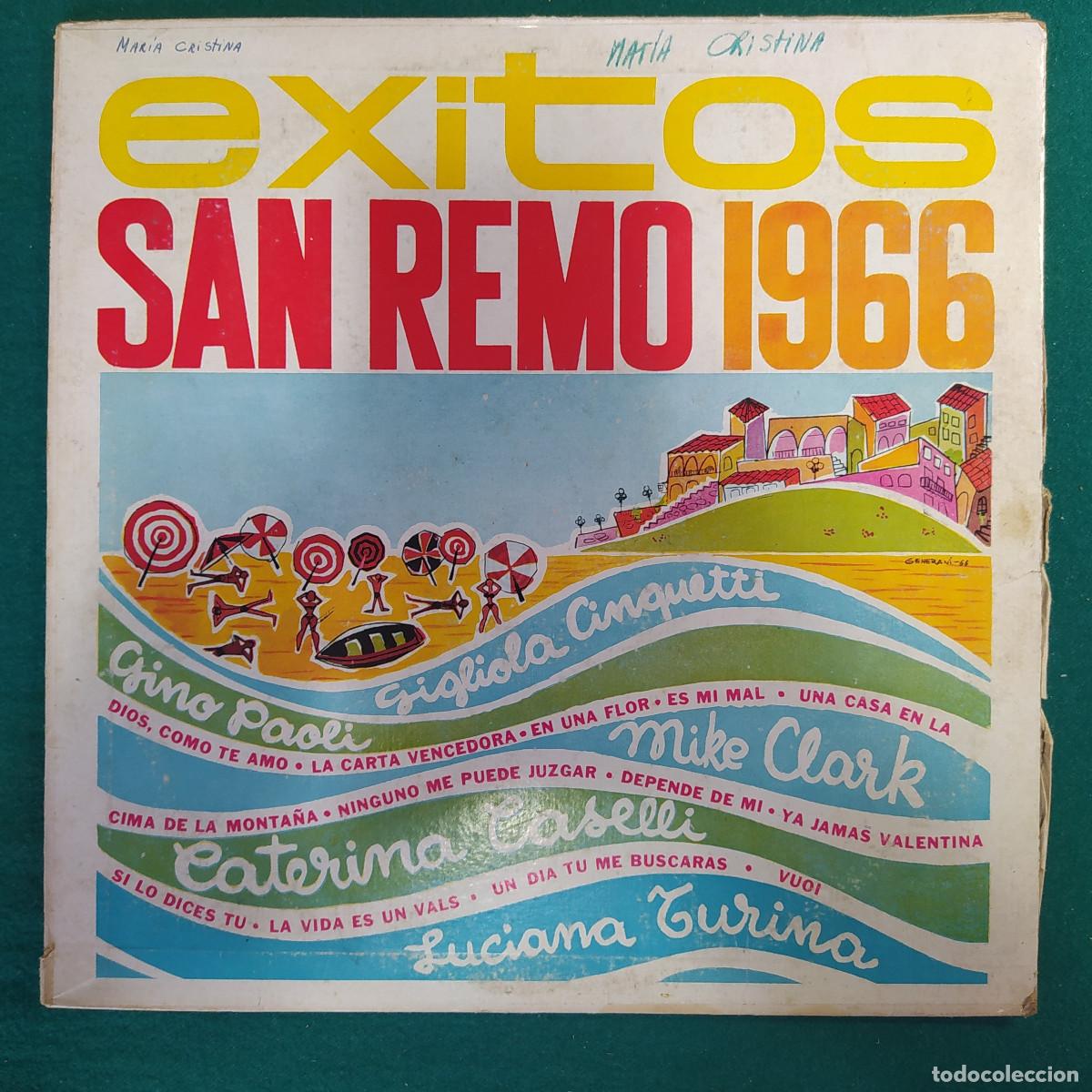 Discos de vinilo: vinilo FESTIVAL SAN REMO 1966 - Foto 1