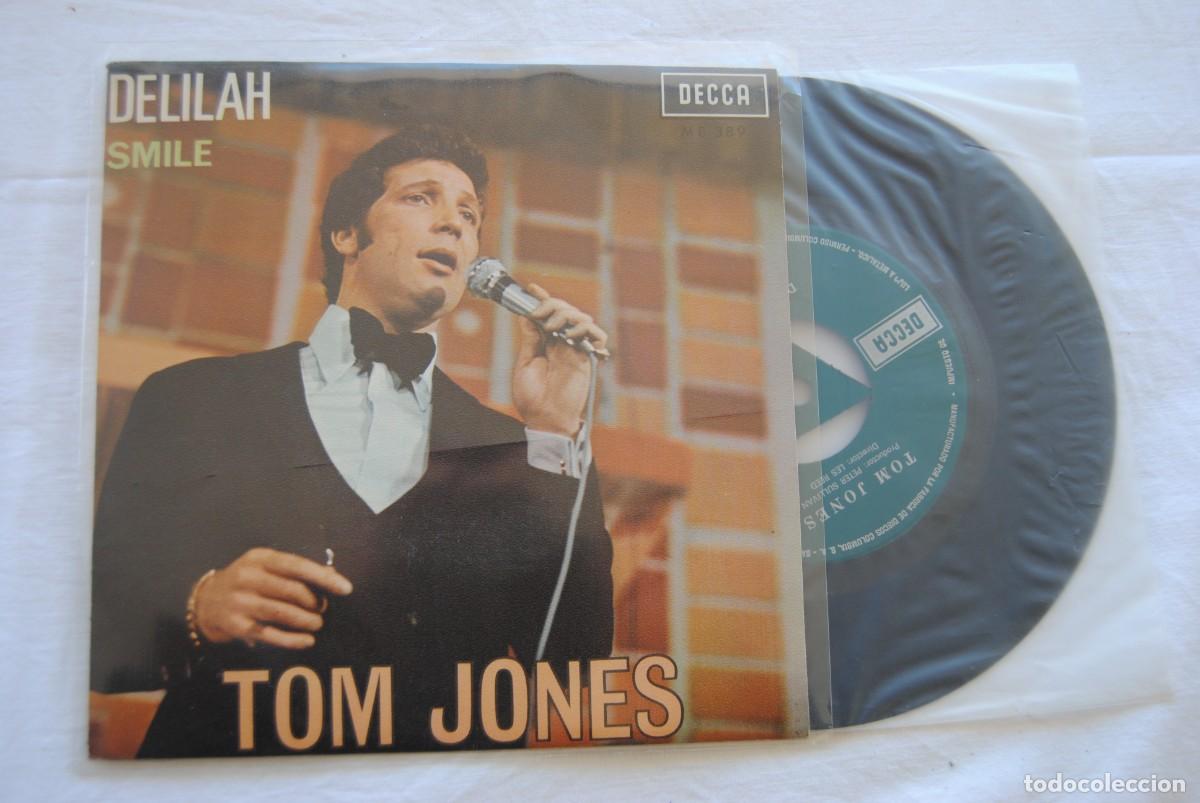 Discos de vinilo: tom jones. delilah. decca 1967. sp como nuevo - Foto 1