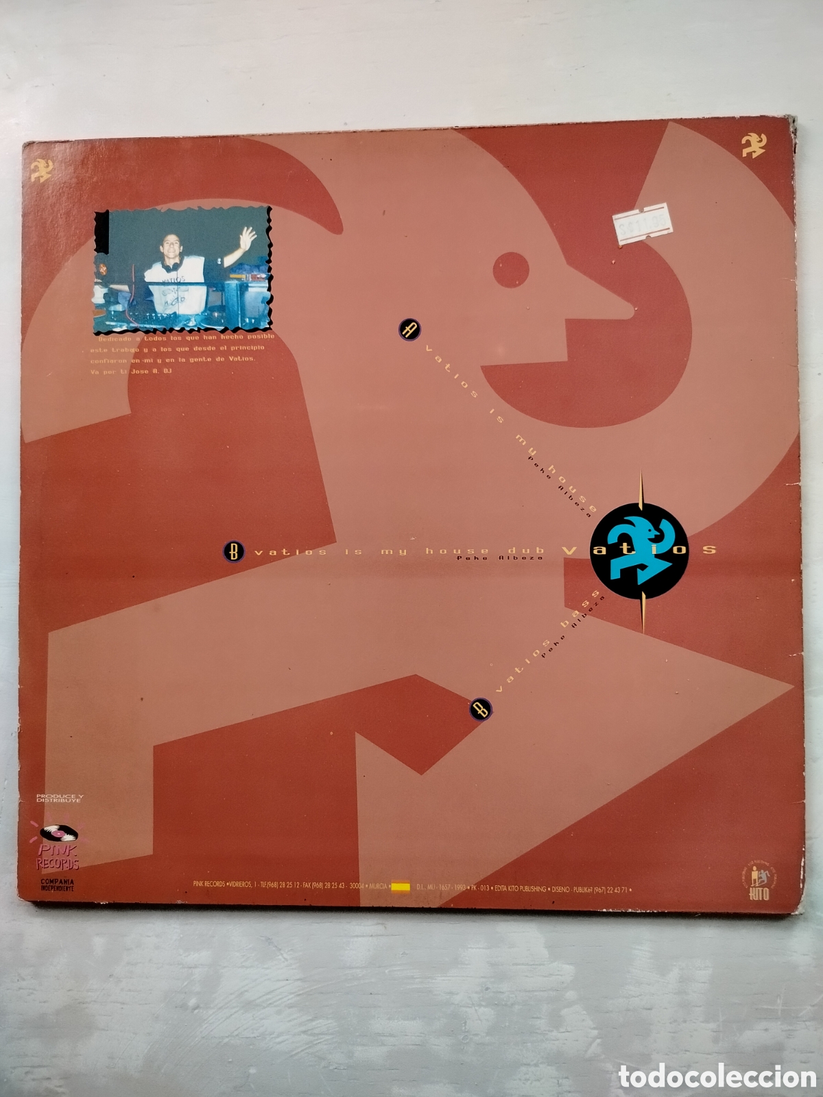 Discos de vinilo: Vatios Maxi-Single 1993 - Foto 2