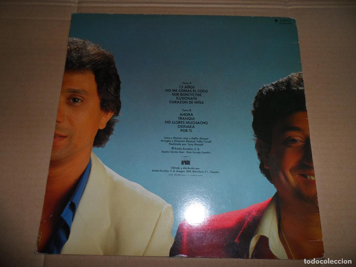 Discos de vinilo: LOS AMAYA - AHORA (SPAIN 1983) - Foto 2