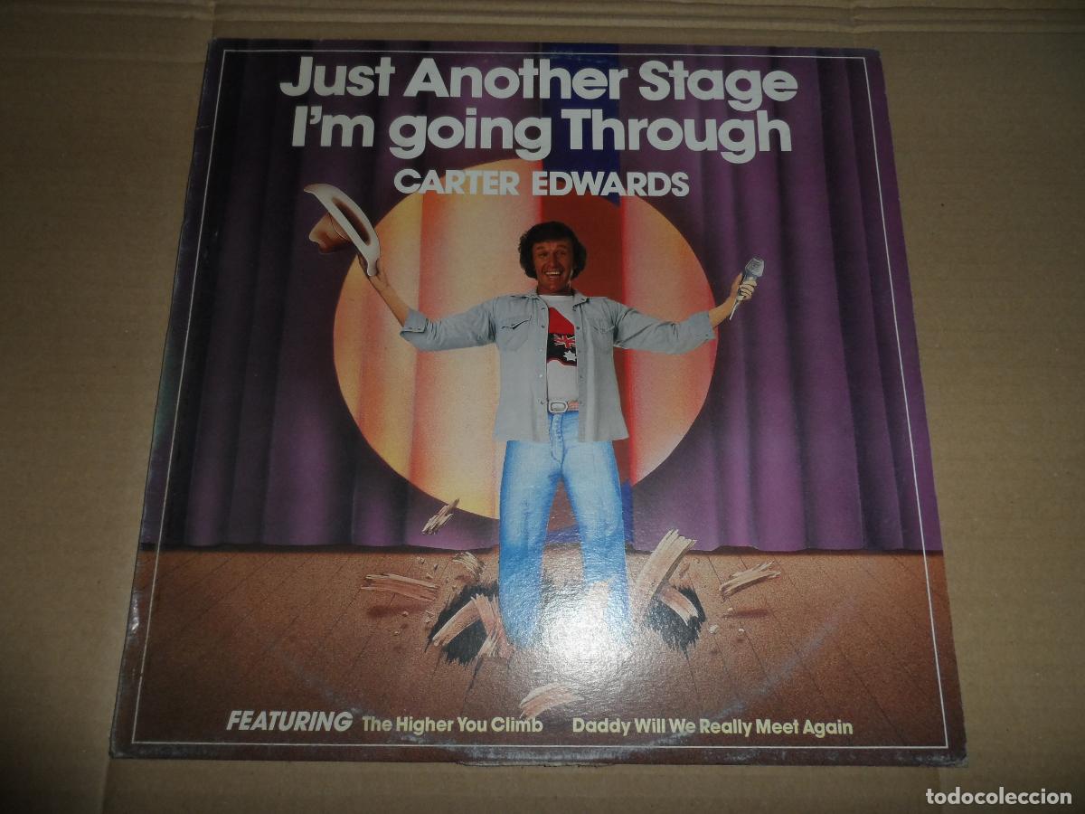 Discos de vinilo: Carter Edwards &ndash; Just Another Stage Im Going Through (AUSTRALIA 1986) - Foto 1