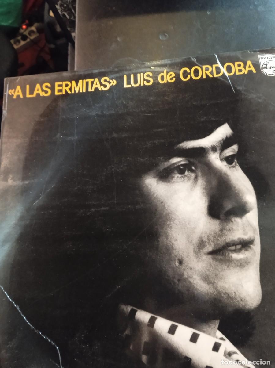 Discos de vinilo: LUIS DE C&Oacute;RDOBA- A LAS ERMITAS. LP. - Foto 1