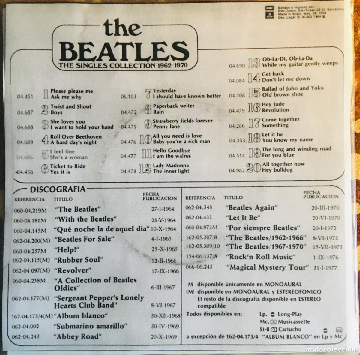 Discos de vinilo: THE BEATLES - PAPERBACK WRITER, single 7&rdquo; Spain - Foto 2