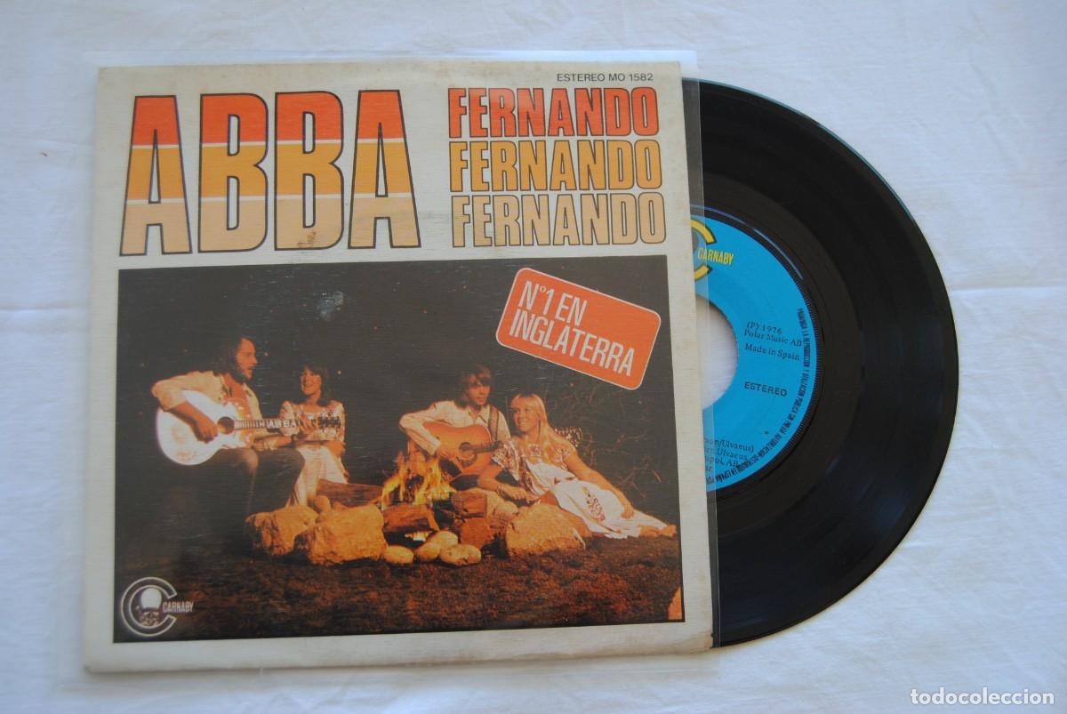 Discos de vinilo: abba. fernando carnaby. 1976. sp - Foto 1