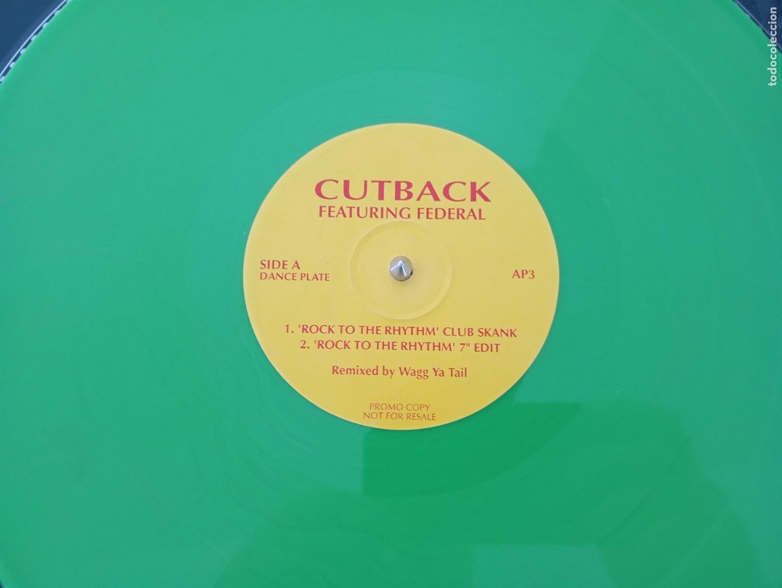 Discos de vinilo: Cutback &lrm;&ndash; Rock To The Rhythm.maxi - Foto 1