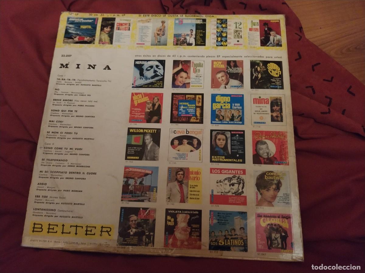 Discos de vinilo: Mina &ndash; Mina 1967 spa original beltrr - Foto 2