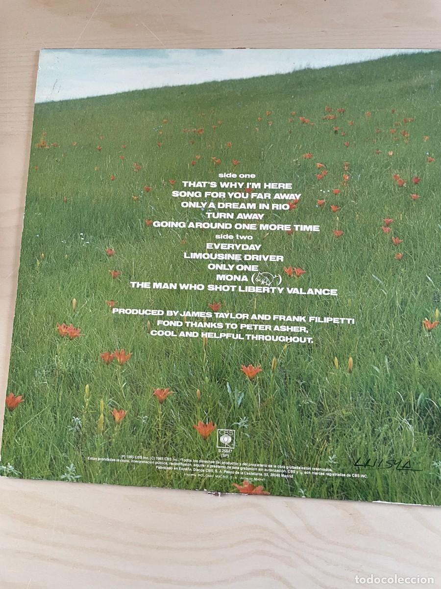 Discos de vinilo: LP James Taylor Thats why Im here - Foto 2