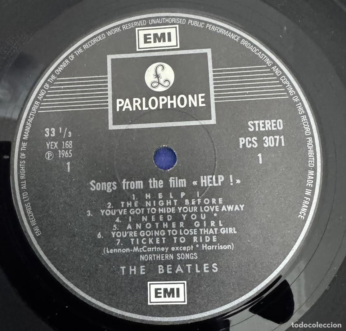 Discos de vinilo: Beatles Help! (France) EX EX - Foto 2
