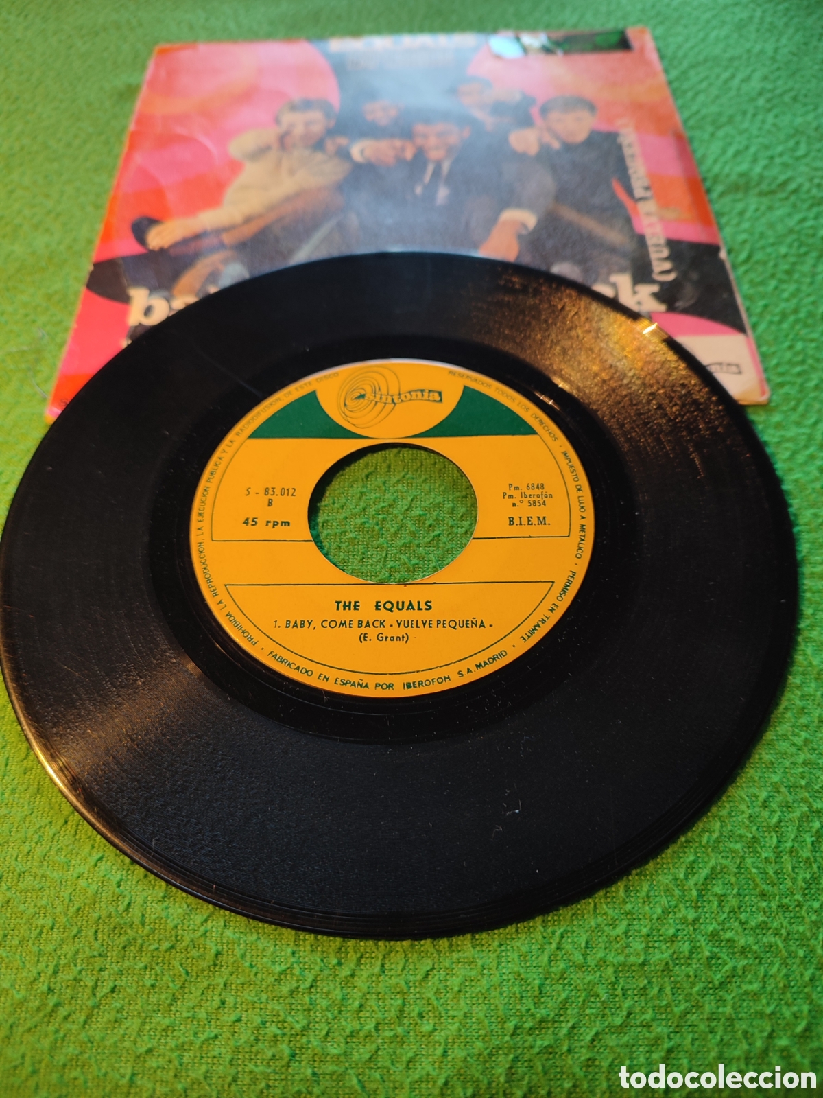Discos de vinilo: The Equals - Baby , come Back - Foto 2