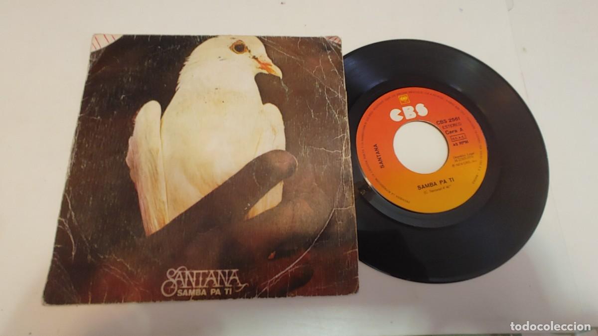 Discos de vinilo: SANTANA-SINGLE SAMBA PA TI - Foto 1