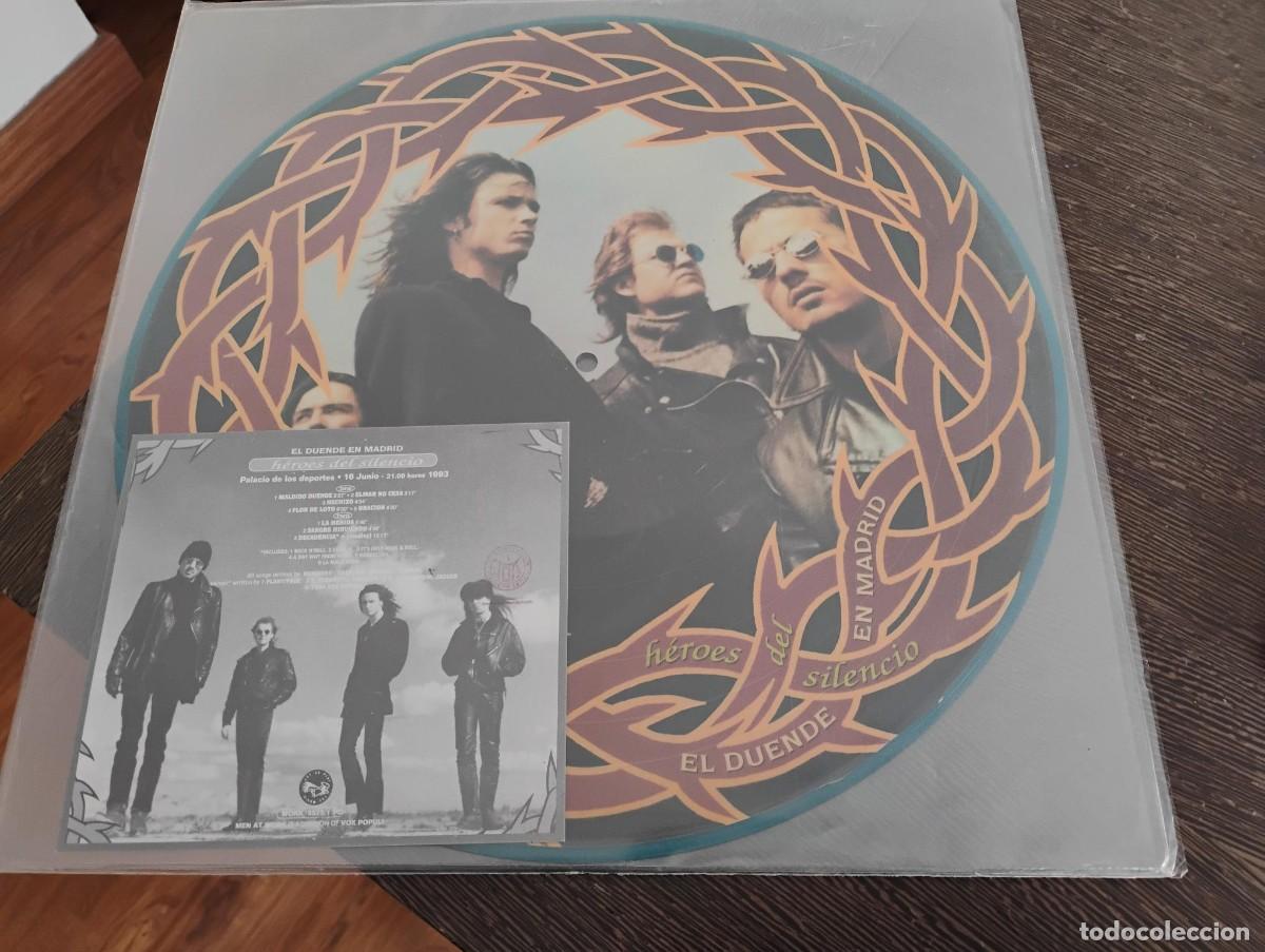 Discos de vinilo: HEROES DEL SILENCIO, EL DUENDE EN MADRID - Foto 1
