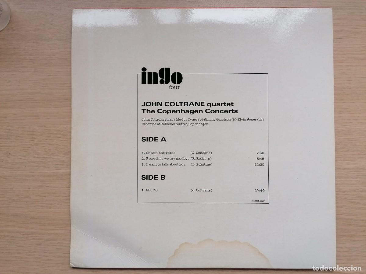 Discos de vinilo: LP John Coltrane Quartet &ndash; The Copenhagen Concerts - Foto 2