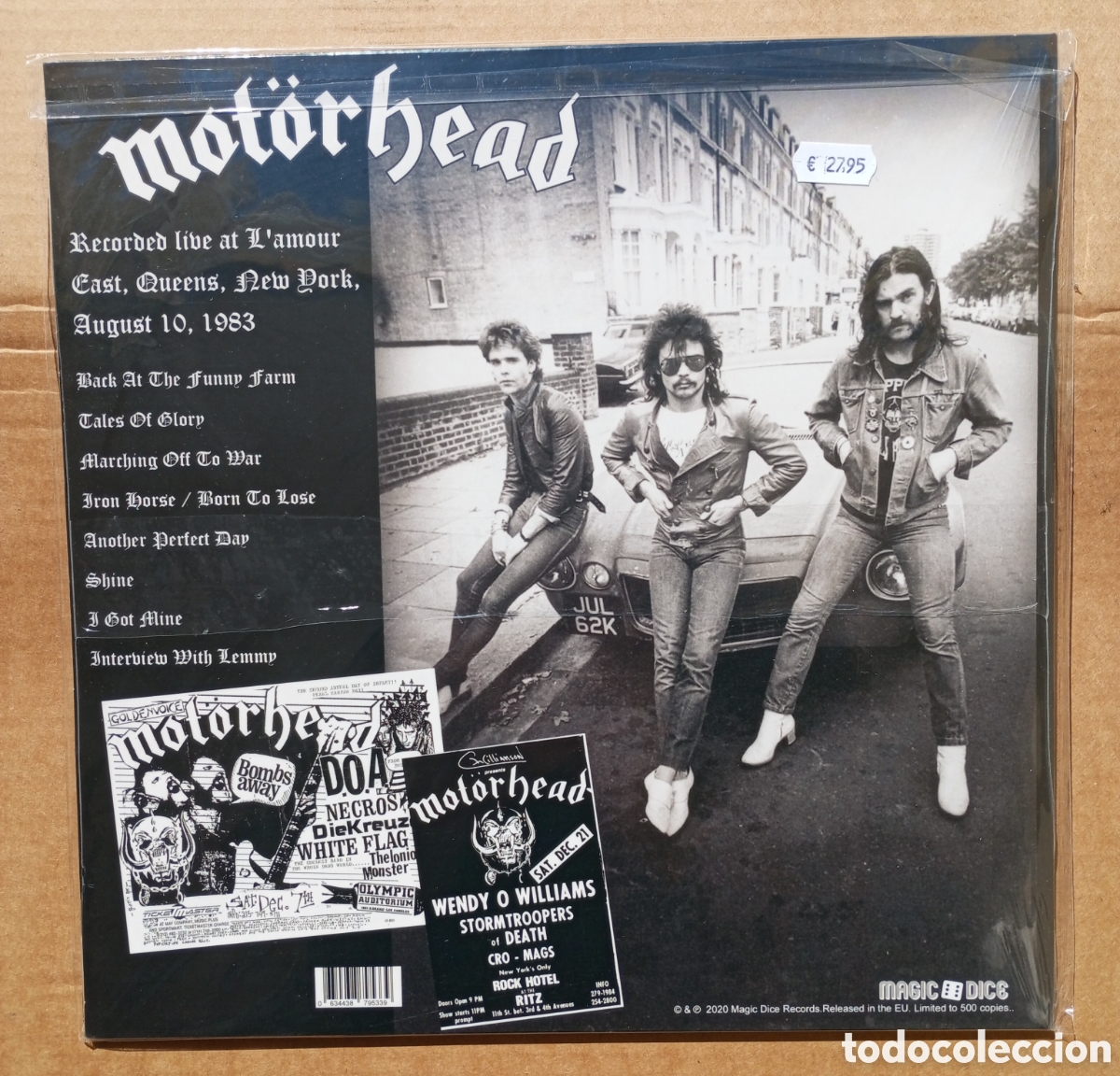 Discos de vinilo: Motorhead RAREZA nuevo precintado - Foto 2