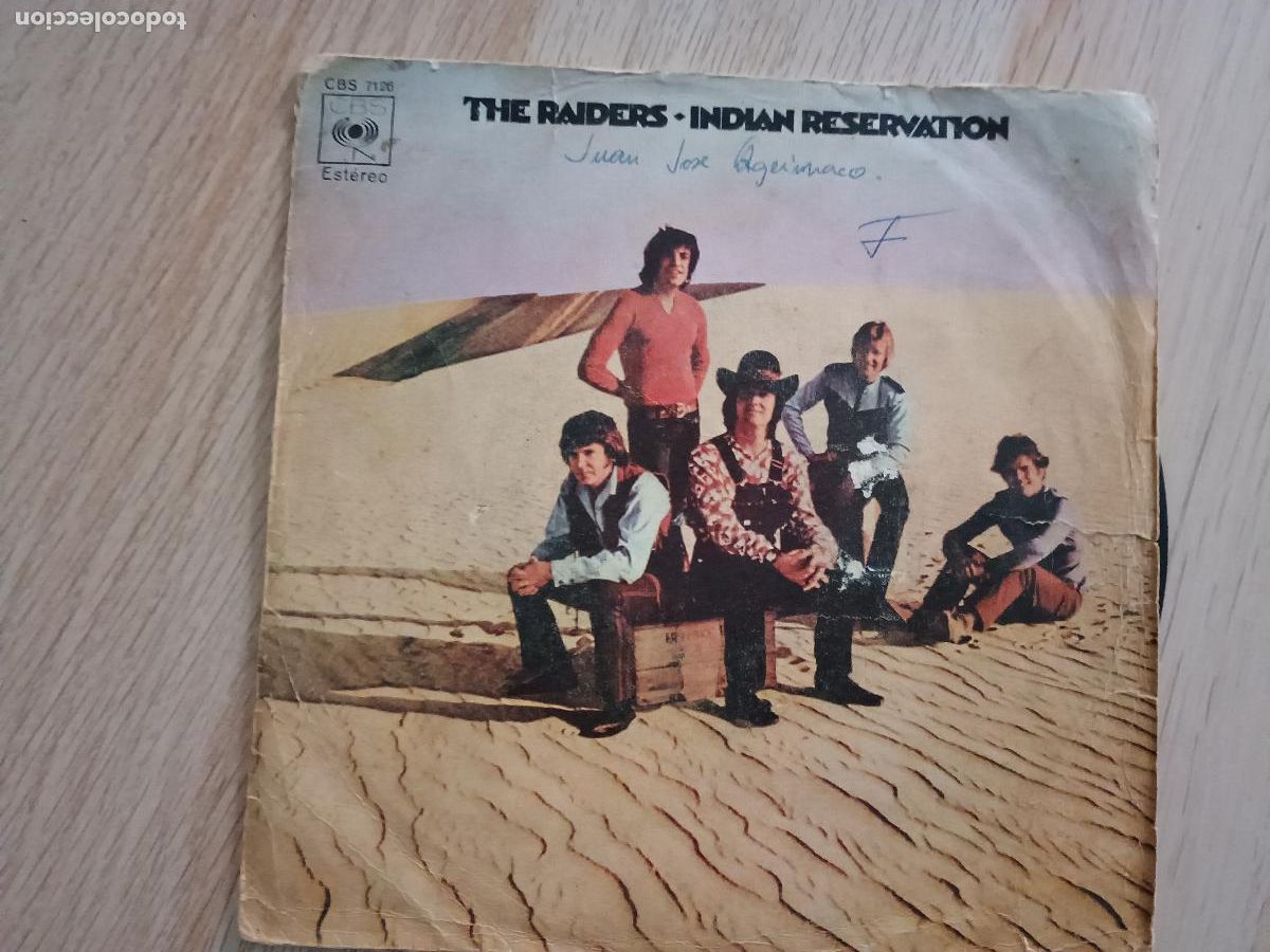Discos de vinilo: THE RAIDERS INDIAN RESERVATION 1971, - Foto 1