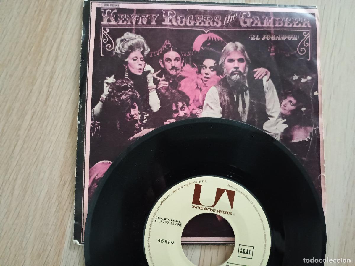 Discos de vinilo: Kenny Rogers &ndash; The Gambler - Foto 3