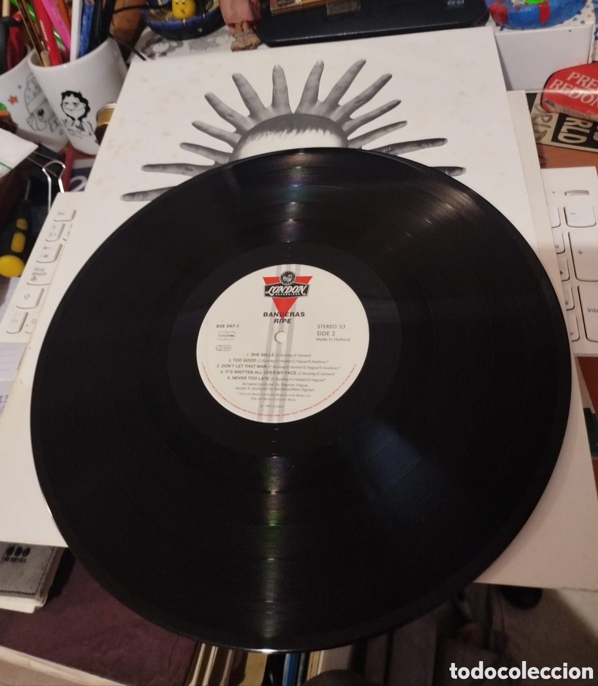 Discos de vinilo: Banderas - ripe. . . - Foto 2