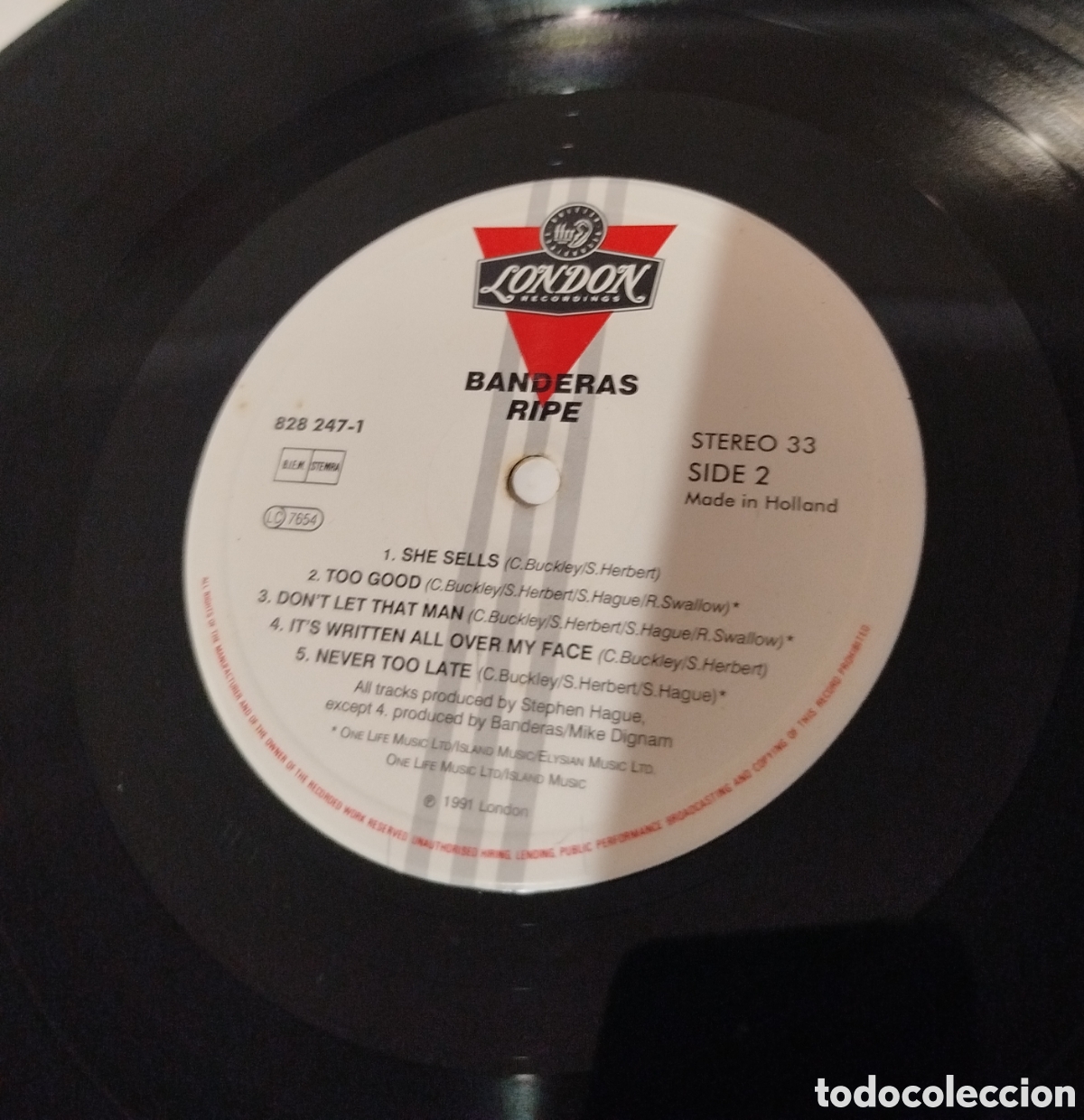 Discos de vinilo: Banderas - ripe. . . - Foto 3