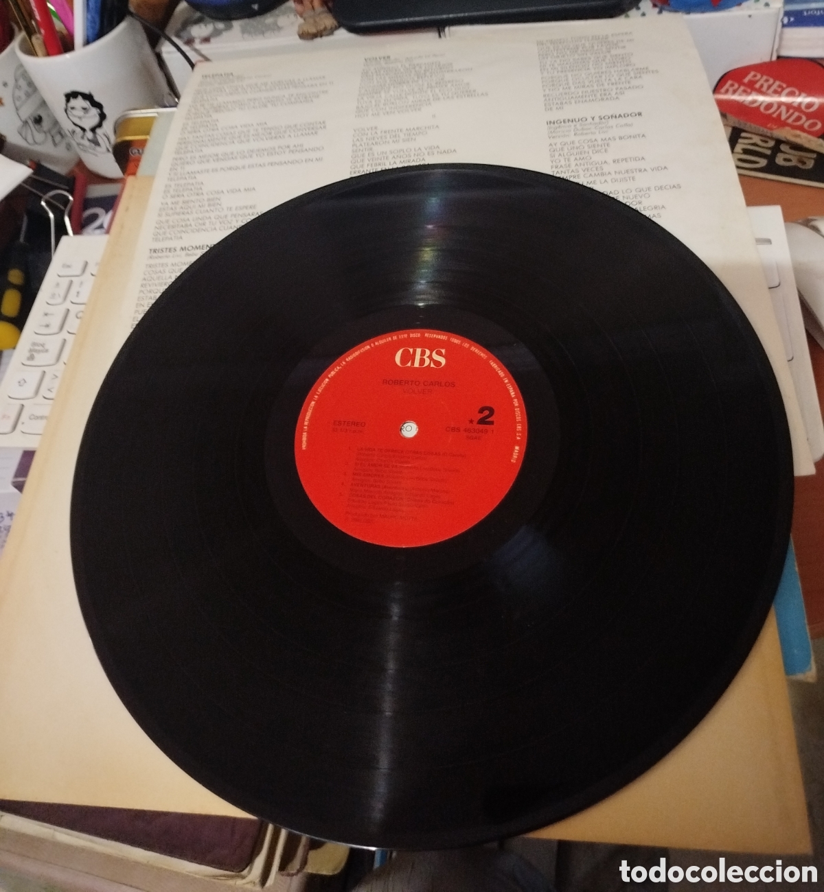 Discos de vinilo: Roberto Carlos &ndash; Volver - Foto 2