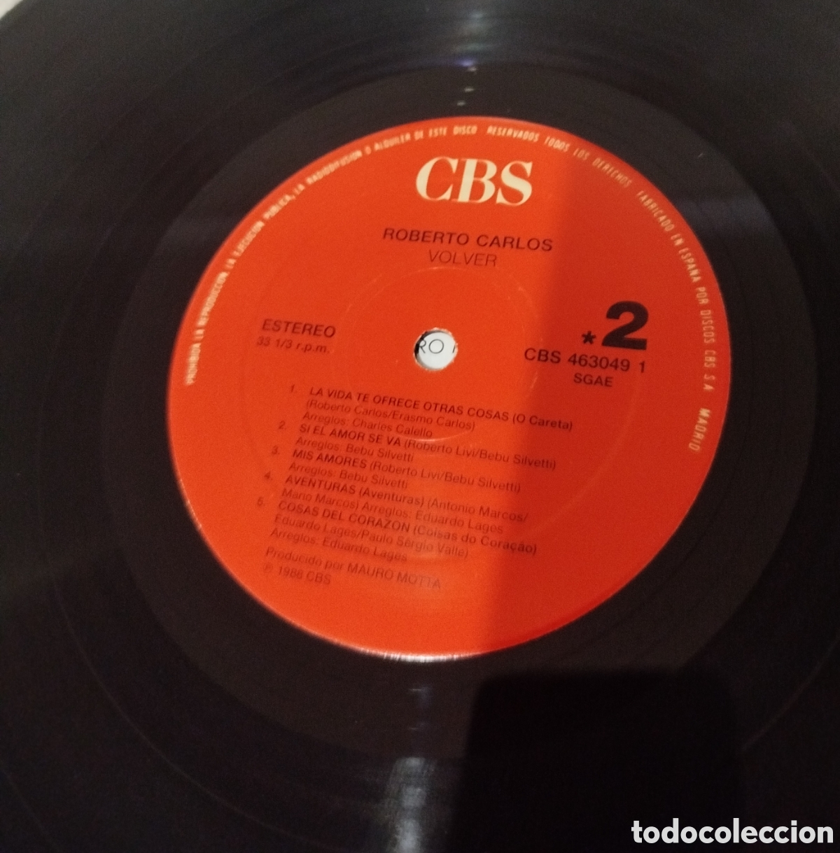 Discos de vinilo: Roberto Carlos &ndash; Volver - Foto 3