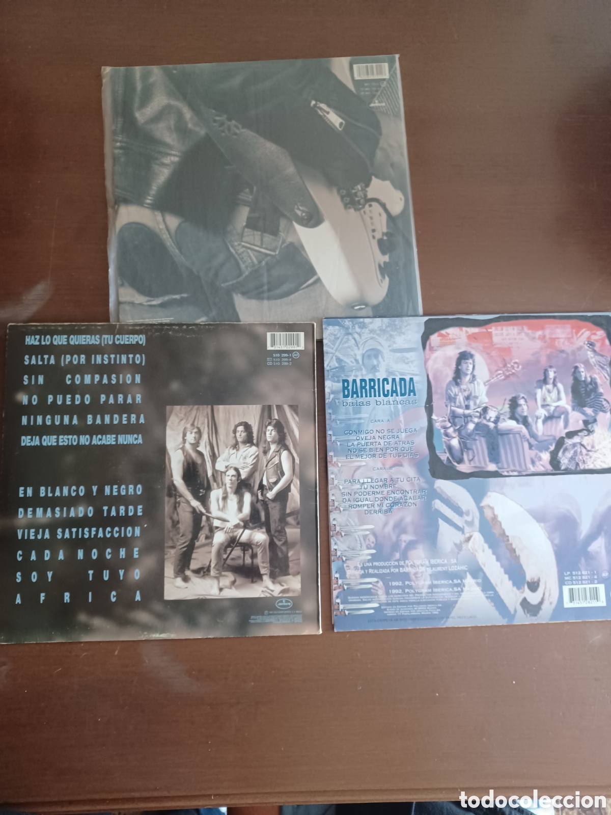 Discos de vinilo: 3 lps vinilo barricada - Foto 2