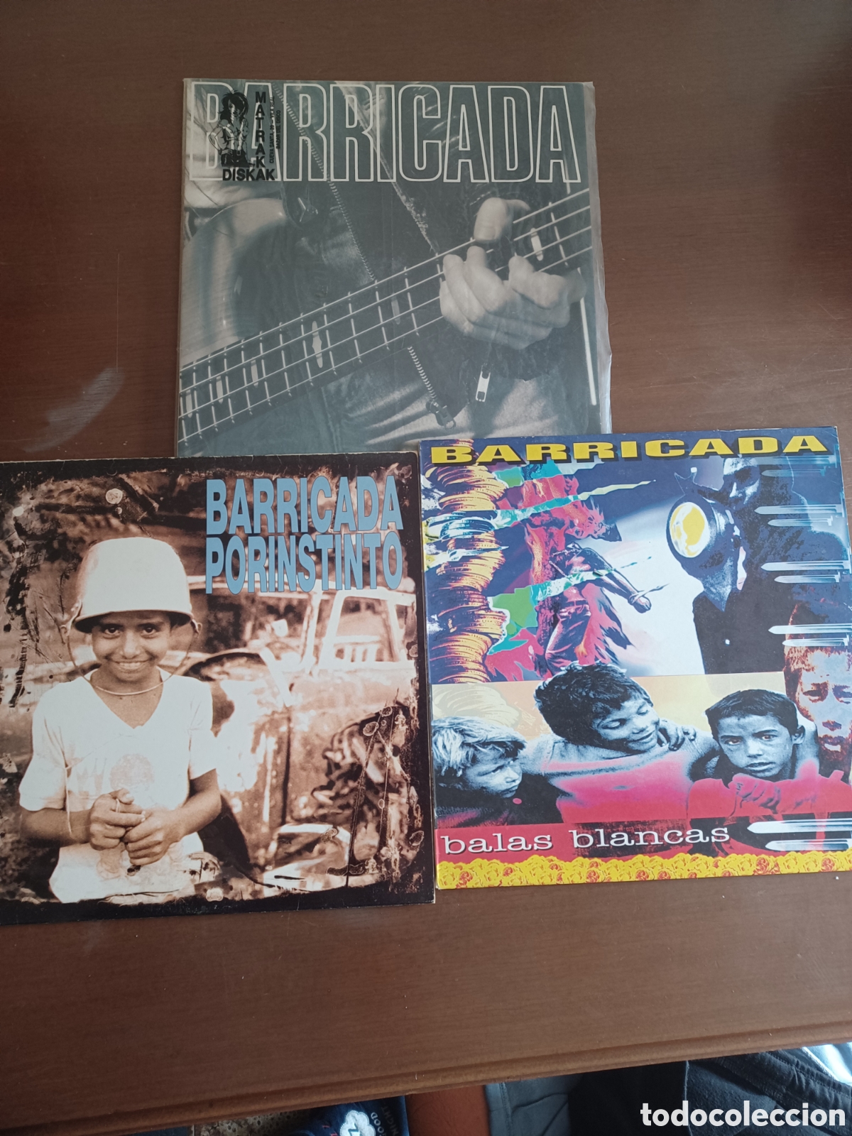 Discos de vinilo: 3 lps vinilo barricada - Foto 1