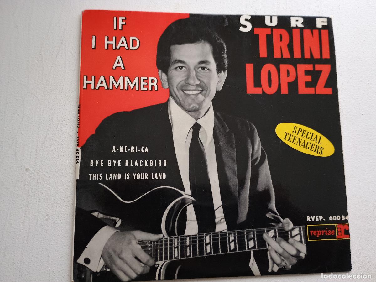 Discos de vinilo: Trini L&oacute;pez - If i had a hammer+ 3 - Foto 3