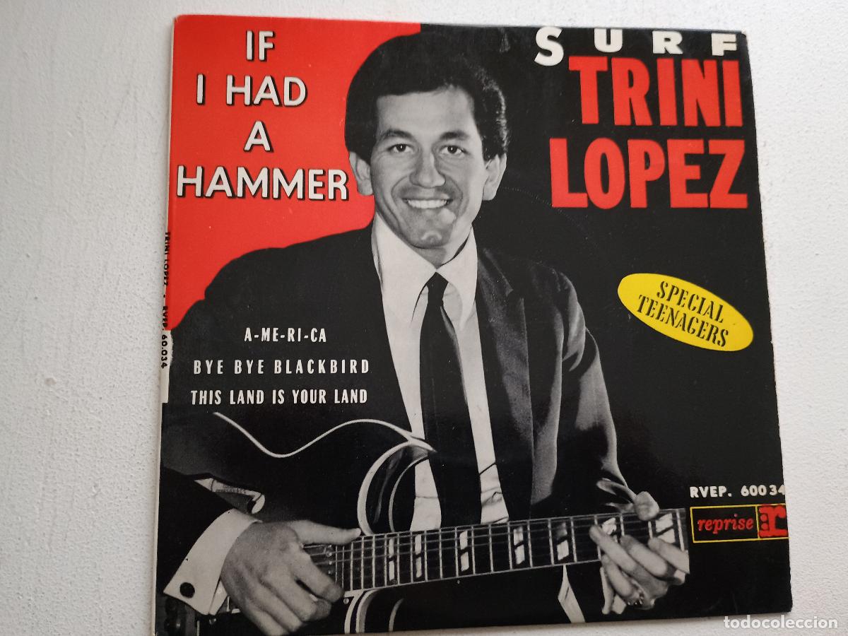 Discos de vinilo: Trini L&oacute;pez - If i had a hammer+ 3 - Foto 1