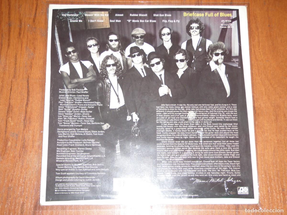 Discos de vinilo: DISCO VINILO BLUES BROTHERS ORIGINAL 1978 - Foto 3