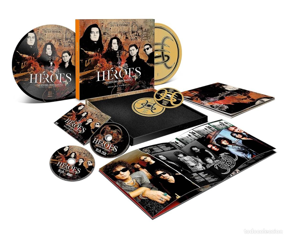 Discos de vinil: H&eacute;roes: Silencio y Rock and Roll (Edici&oacute;n especial) 2 Picture Disc BOX NUEVO PRECINTADO