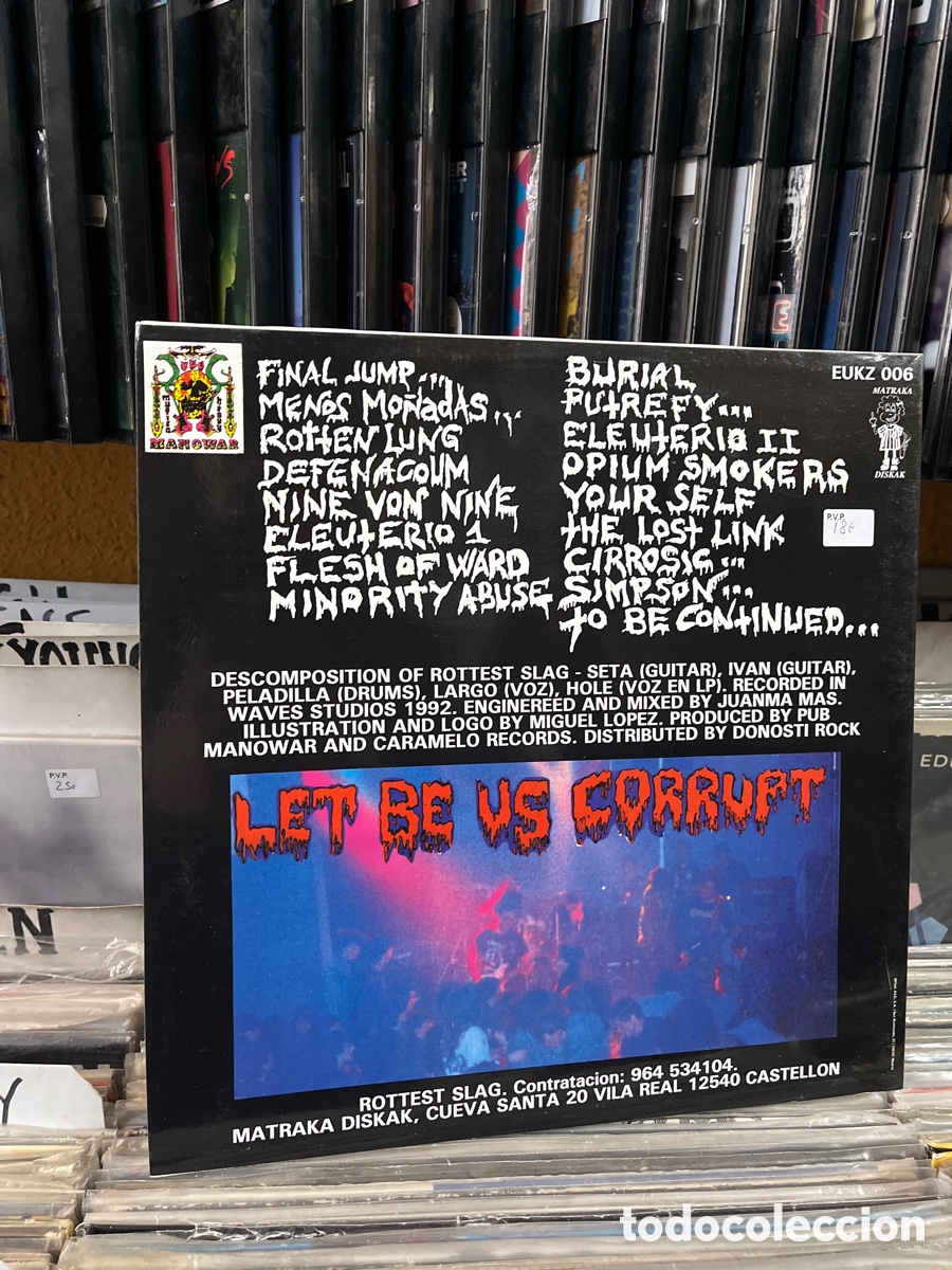 Discos de vinilo: rottest slag let be us corrupt - Foto 2
