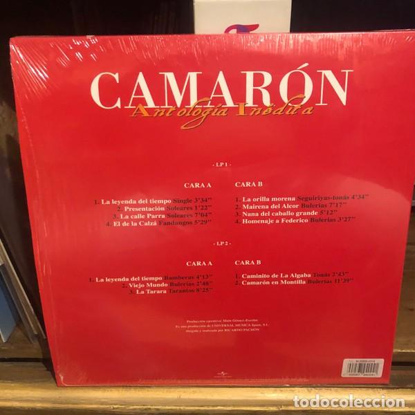 Discos de vinilo: Camaron antologia inedita - Foto 2