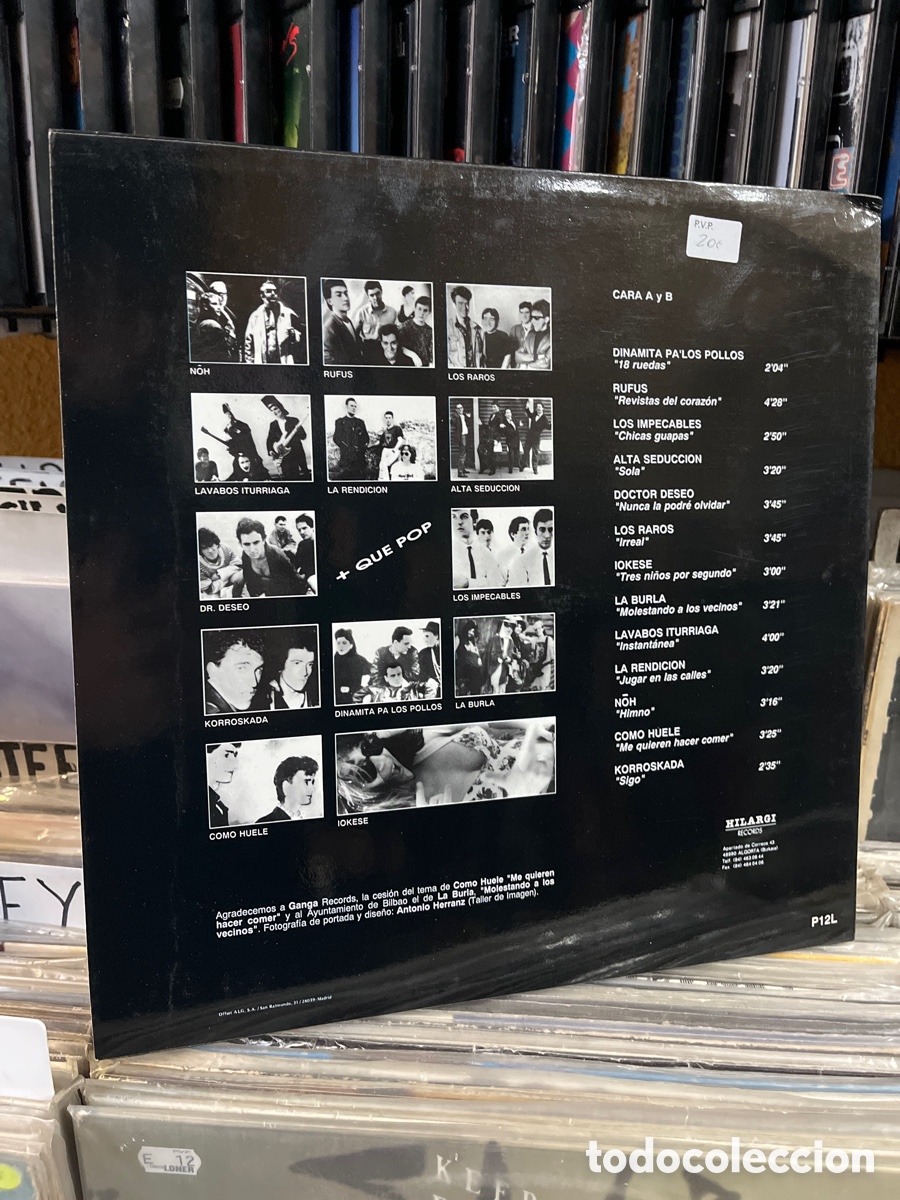 Discos de vinilo: + que pop dinamita pa los pollos - Foto 2
