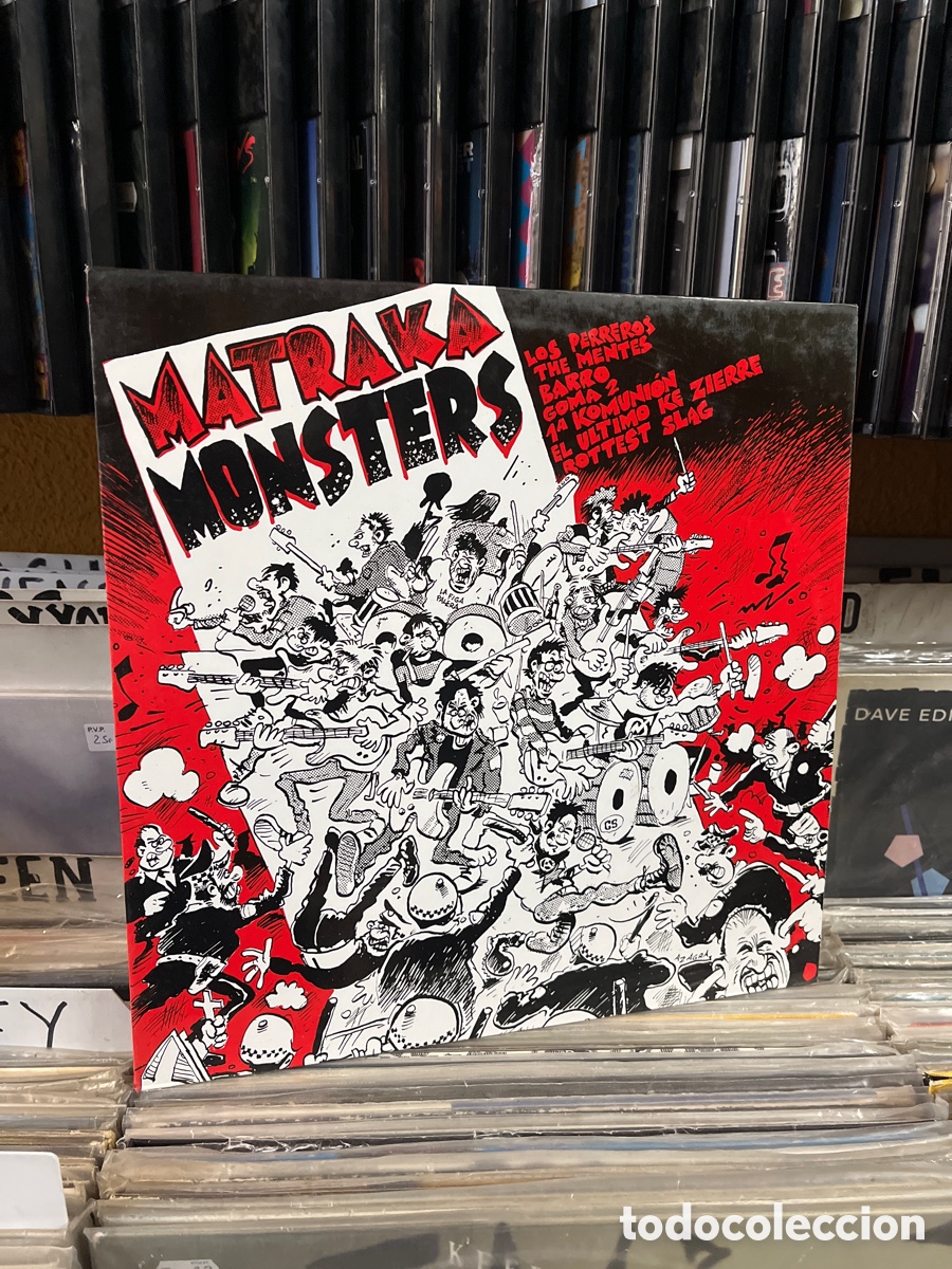 Discos de vinilo: matraka monsters los perreros - Foto 1