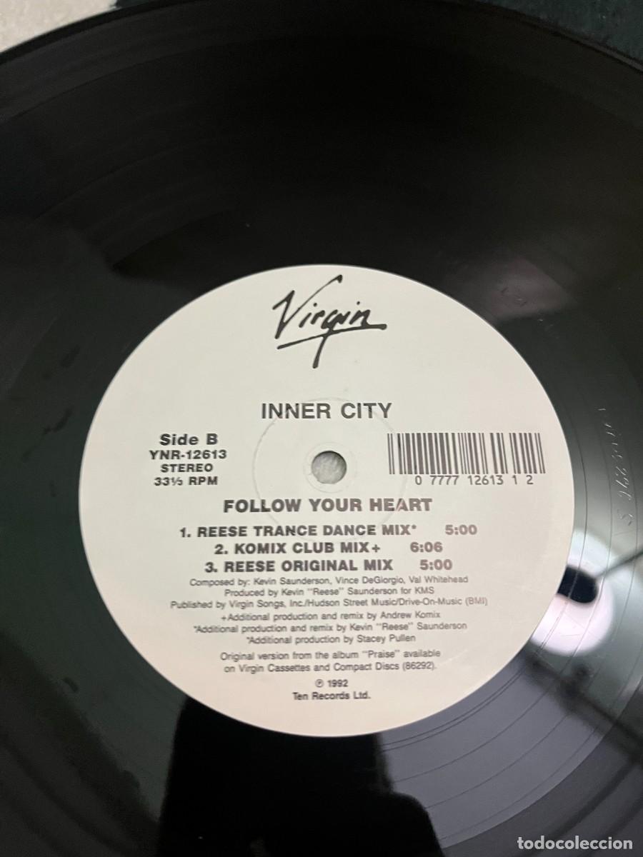 Discos de vinilo: Inner City Follow Your Heart - Foto 3